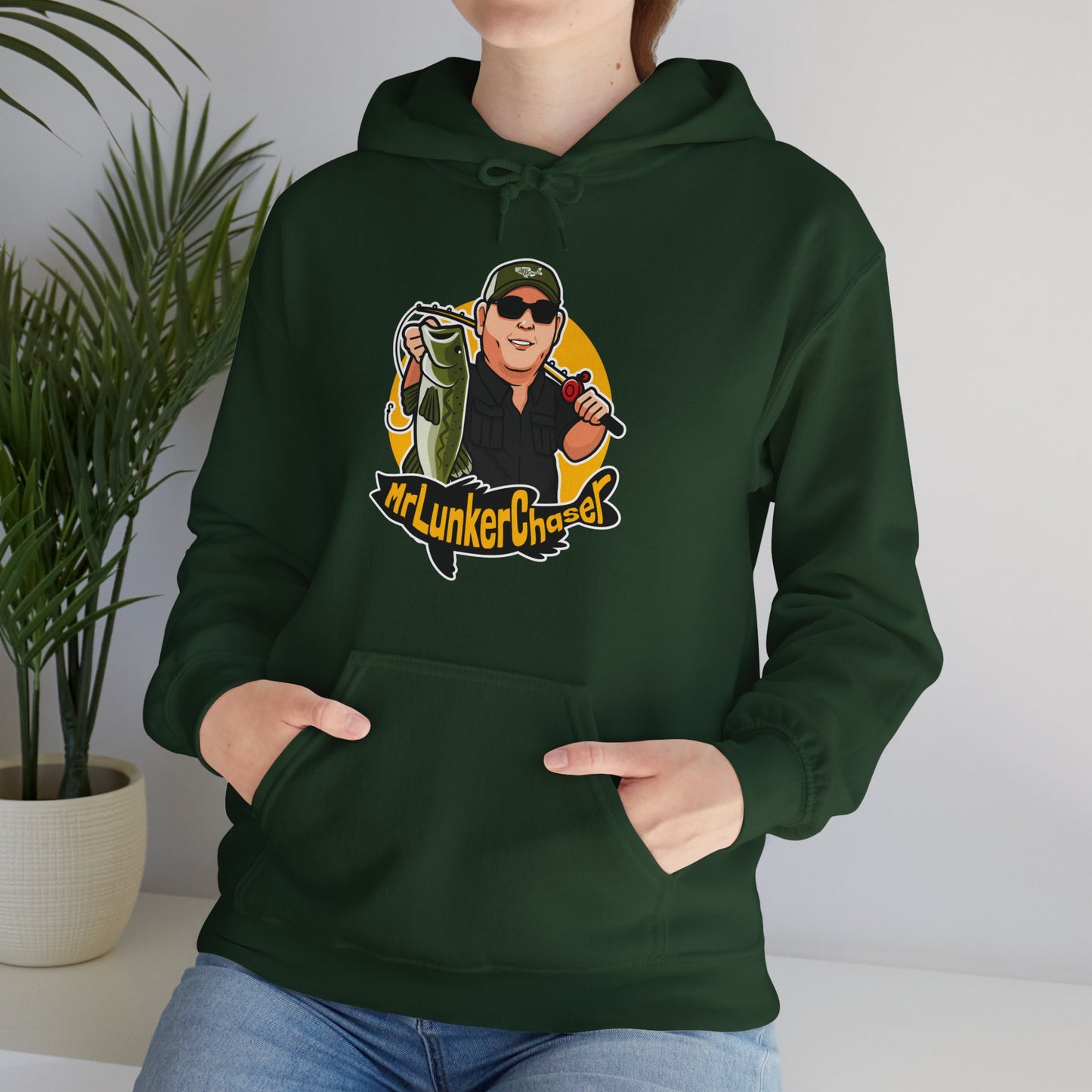 MrLunkerChaser Hooded Sweatshirt